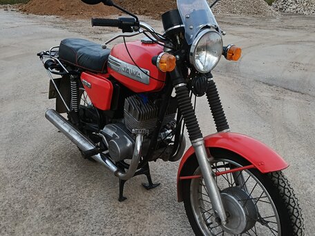 1985 Jawa 350/638, красный, 250000 рублей, вид 3