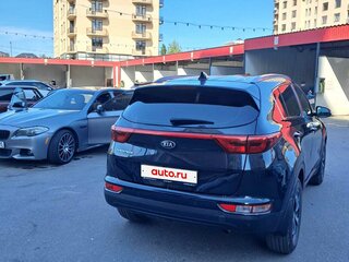 2017 Kia Sportage IV, чёрный, 1650000 рублей, вид 4