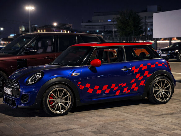2018 Mini Hatch JCW III (F55/F56) Рестайлинг, синий, 2550000 рублей - вид 8