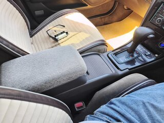 1995 Toyota Mark II VII (X90), белый, 700000 рублей, вид 4