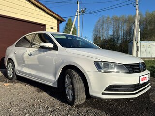 2015 Volkswagen Jetta VI Рестайлинг, белый, 970000 рублей, вид 4