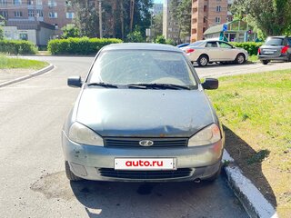 2010 Lada (ВАЗ) Kalina I, серый, 110000 рублей, вид 2
