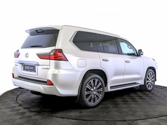 2020 Lexus LX 570 III Рестайлинг 2, белый, 10900000 рублей - вид 4