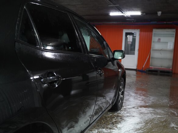 2008 Toyota Auris I, чёрный - вид 1