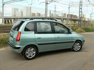 2004 Hyundai Matrix I, зелёный, 405000 рублей, вид 3