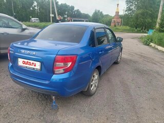 2022 Lada (ВАЗ) Granta I Рестайлинг, синий, 770000 рублей, вид 5