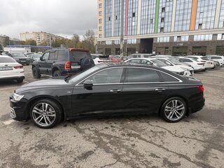 2024 Audi A6 45 TFSI Long V (C8) Рестайлинг, чёрный, 6500000 рублей, вид 4