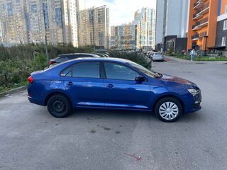 2021 Skoda Rapid II, синий, 1750000 рублей, вид 2