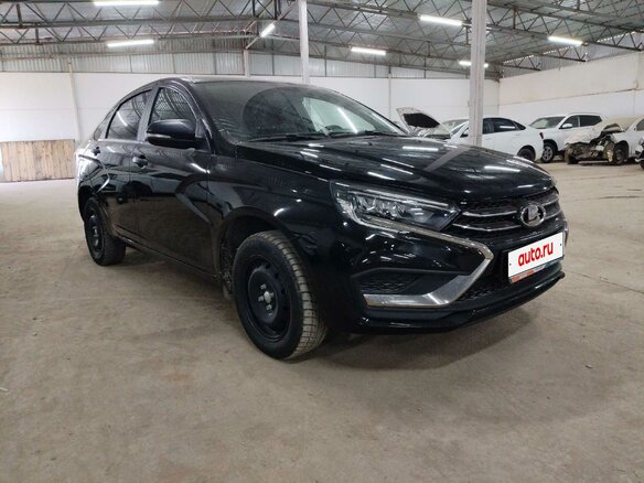 2024 Lada (ВАЗ) Vesta I Рестайлинг (NG), чёрный, 1219000 рублей - вид 1
