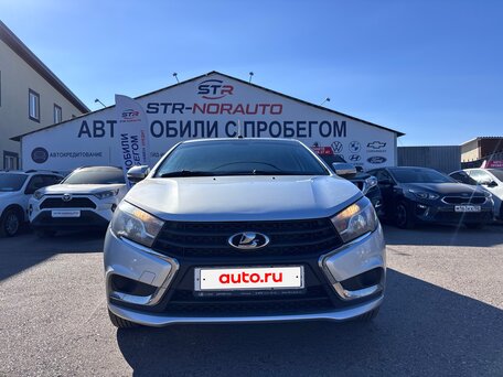 2021 Lada (ВАЗ) Vesta I, серебристый, 866000 рублей, вид 2