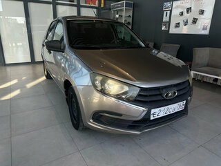2021 Lada (ВАЗ) Granta I Рестайлинг, серый, 410000 рублей, вид 4