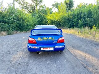 2003 Subaru Impreza WRX II Рестайлинг 1, синий, 1150000 рублей, вид 5