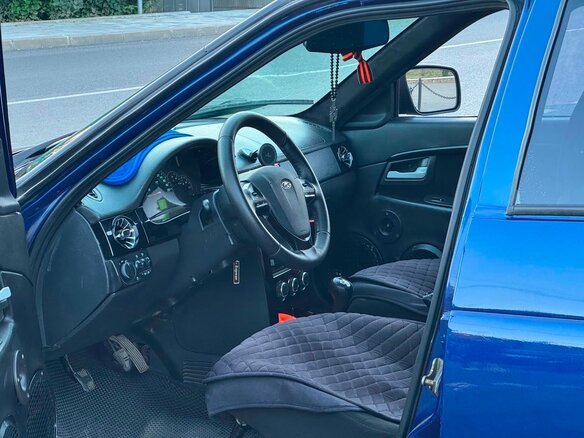 2002 Lada (ВАЗ) 2110, синий, 360000 рублей - вид 10
