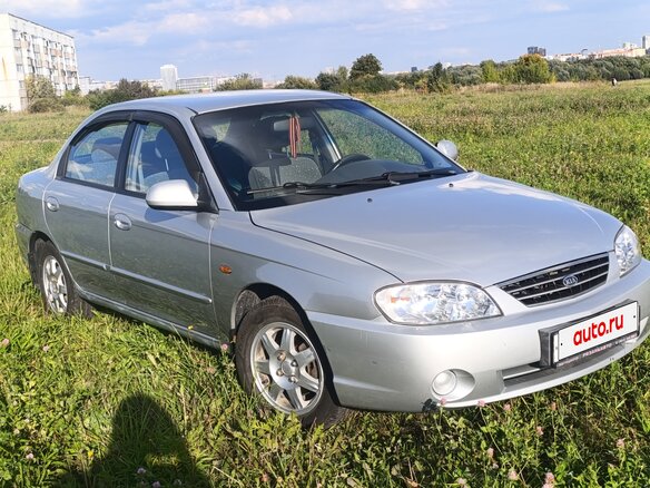 2008 Kia Spectra I Рестайлинг 2, серебристый, 385000 рублей - вид 3