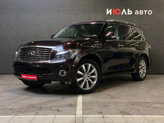 2012 Infiniti QX56 II, чёрный, 1910000 рублей, вид 1