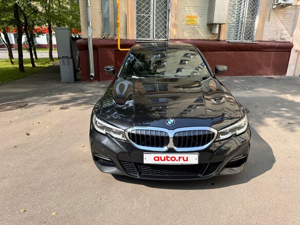 2021 BMW 3 серии 320i VII (G2x), чёрный, 3600000 рублей - вид 1
