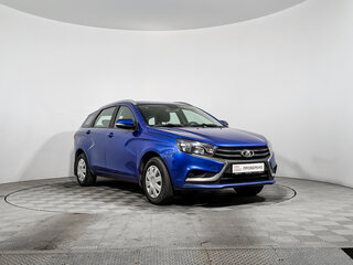 2020 Lada (ВАЗ) Vesta SW I, синий, 653000 рублей, вид 3