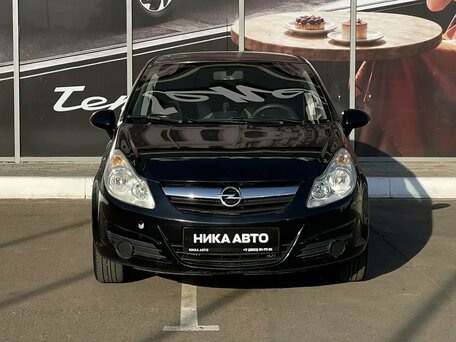 2008 Opel Corsa D, чёрный, 320000 рублей, вид 2