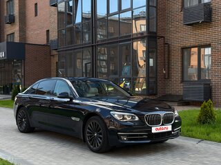 2012 BMW 7 серии Long 740Li xDrive V (F01/F02/F04) Рестайлинг, синий, 1900000 рублей, вид 1