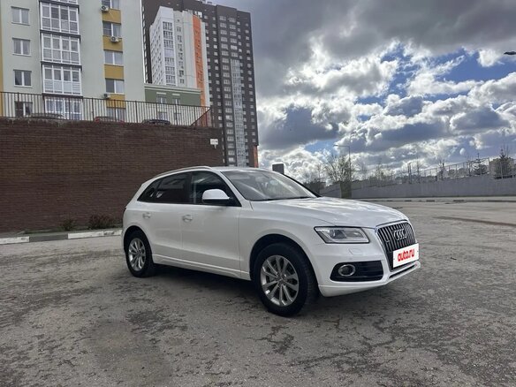 2014 Audi Q5 I (8R) Рестайлинг, белый, 2070000 рублей - вид 1