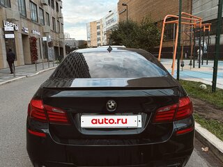 2010 BMW 5 серии 523i VI (F10/F11/F07), чёрный, 1390000 рублей, вид 4