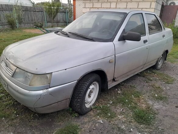 2003 Lada (ВАЗ) 2110, серебристый, 45000 рублей - вид 2