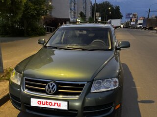 2004 Volkswagen Touareg I, серый, 750000 рублей, вид 1
