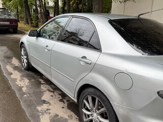 2005 Mazda 6 I (GG) Рестайлинг, серебристый, 375000 рублей, вид 2