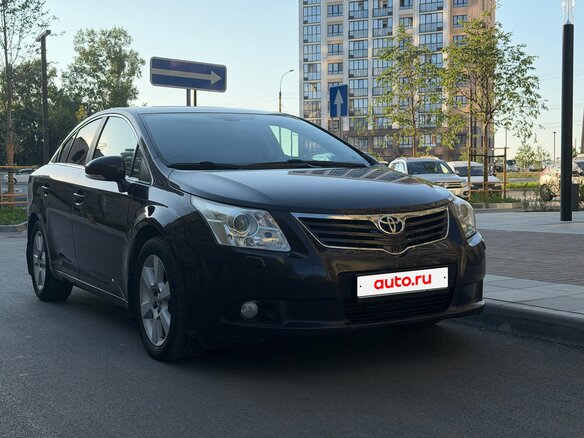2009 Toyota Avensis III, фиолетовый, 1250000 рублей - вид 6