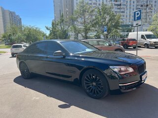 2012 BMW 7 серии Long 740Li xDrive V (F01/F02/F04) Рестайлинг, чёрный, 1390000 рублей, вид 1