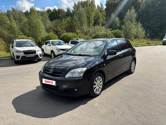 2004 Toyota Corolla IX (E120, E130) Рестайлинг, чёрный