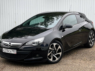 2014 Opel Astra GTC J Рестайлинг, чёрный, 949999 рублей, вид 5