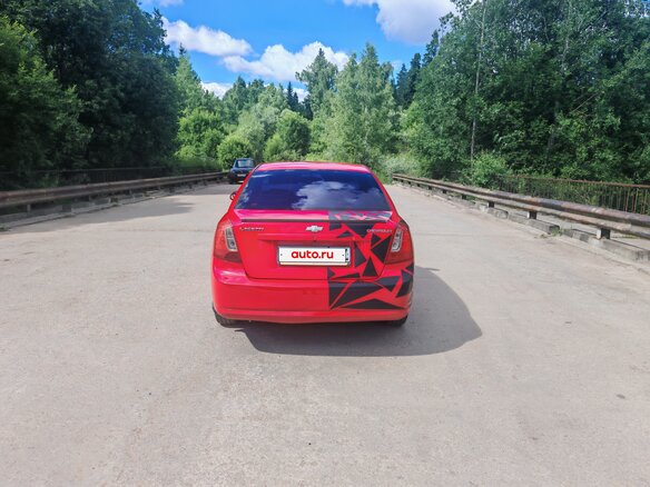 2007 Chevrolet Lacetti I, красный, 365000 рублей - вид 6