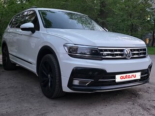 2017 Volkswagen Tiguan Allspace II, белый, 2150000 рублей, вид 3