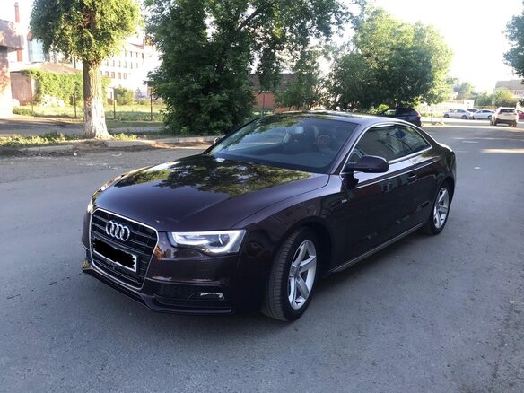 2013 Audi A5 I (8T) Рестайлинг, красный, 1850000 рублей
