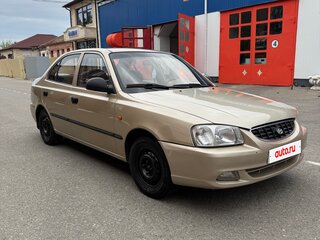 2006 Hyundai Accent ТагАЗ II, бежевый, 460000 рублей, вид 4