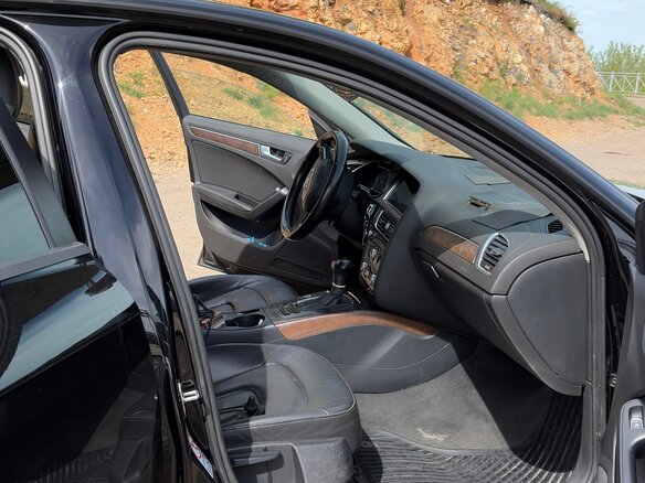 2012 Audi A4 IV (B8) Рестайлинг, чёрный, 850000 рублей - вид 16