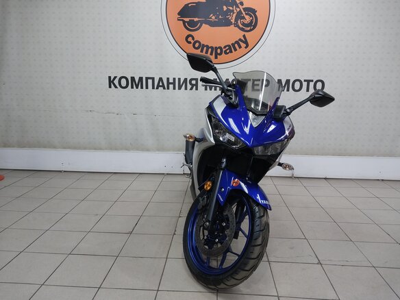 2015 Yamaha YZF-R3, синий, 435000 рублей - вид 2