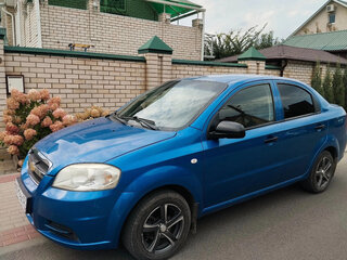 2010 Chevrolet Aveo I Рестайлинг, синий, 450000 рублей, вид 2