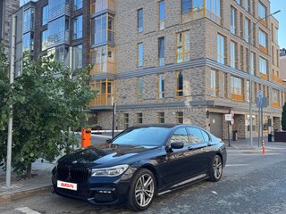 2016 BMW 7 серии 740d xDrive VI (G11/G12), чёрный, 3790000 рублей, вид 1