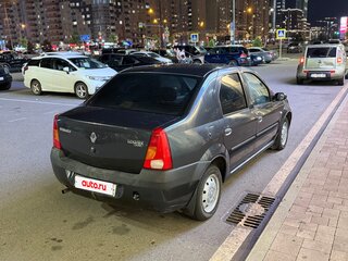 2006 Renault Logan I, чёрный, 289000 рублей, вид 5