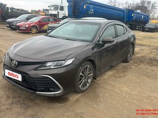 2021 Toyota Camry VIII (XV70) Рестайлинг, коричневый, 2297100 рублей, вид 2