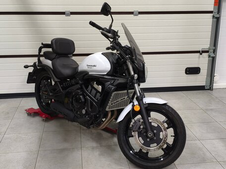 2017 Kawasaki EN650 Vulcan S, белый, 700000 рублей, вид 2