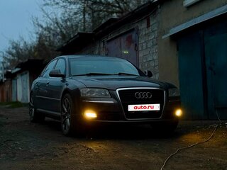 2009 Audi A8 Long II (D3) Рестайлинг 2, серый, 800000 рублей, вид 5
