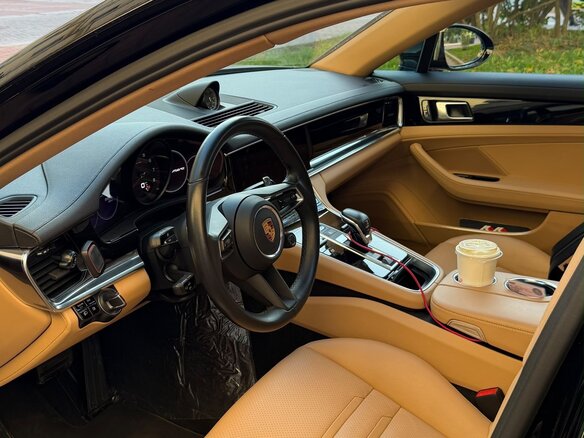 2021 Porsche Panamera II Рестайлинг, чёрный, 10500000 рублей - вид 19