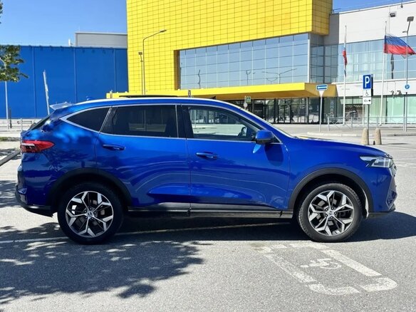 2022 Haval F7 I Рестайлинг, синий, 1745000 рублей - вид 3