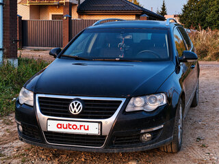 2008 Volkswagen Passat B6, чёрный, 450000 рублей, вид 1