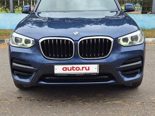 2021 BMW X3 20d xDrive III (G01), синий, 4300000 рублей, вид 2