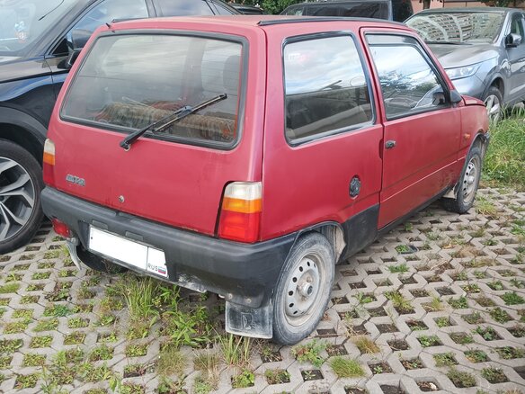 2002 Lada (ВАЗ) 1111 Ока, красный - вид 3