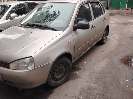 2011 Lada (ВАЗ) Kalina I, бежевый, 130000 рублей, вид 1
